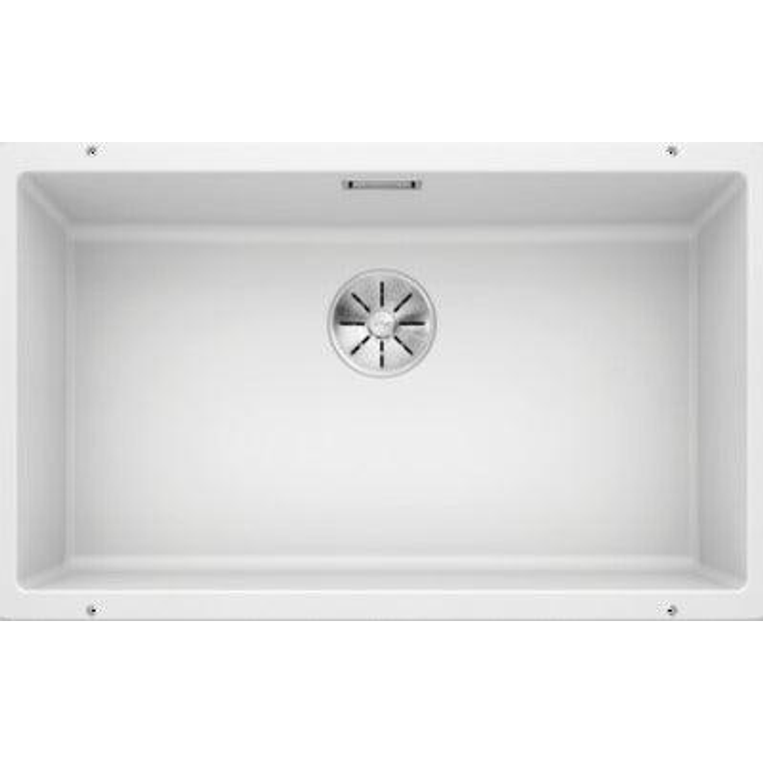 Blanco Subline 700Uwk5 Single Bowl U/Mount Sink White