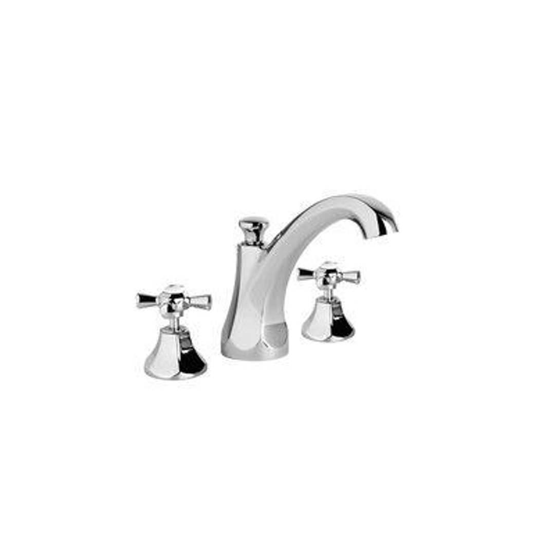 Brodware Classique Basin Set With Cp Cross Handles C/Disc