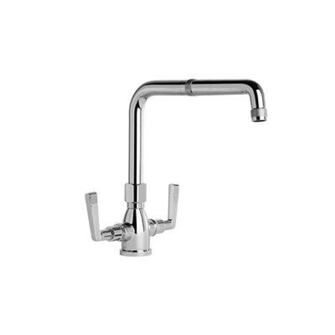 Brodware Industrica Kitchen Mixer Cross Handles Chrome