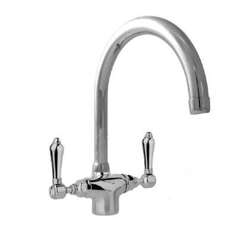 Canterbury Monoblock Twin Handle Gooseneck Sink Mixer Custom