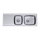 Clark S/S Sink Candice 4050F 1100Mm L/H 1.5 Bowl  1Th Right