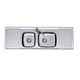 Clark S/S Sink F/Line 2010F 1386Mm Centre 1.5 Bowls  3Th