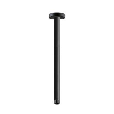 Collis Round Ceiling Arm Matte Black 400mm Rca8-Mb400