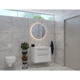 Euro Mirror 1200mm Fless Round Frameless Led Mirror