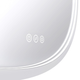 Euro Olek 800mm Round Led Mirror White