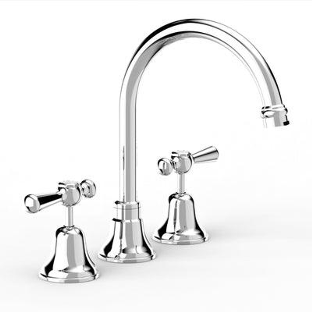 Faucet Cascade Vanitee Sink Set C/Disc Lever Chrome