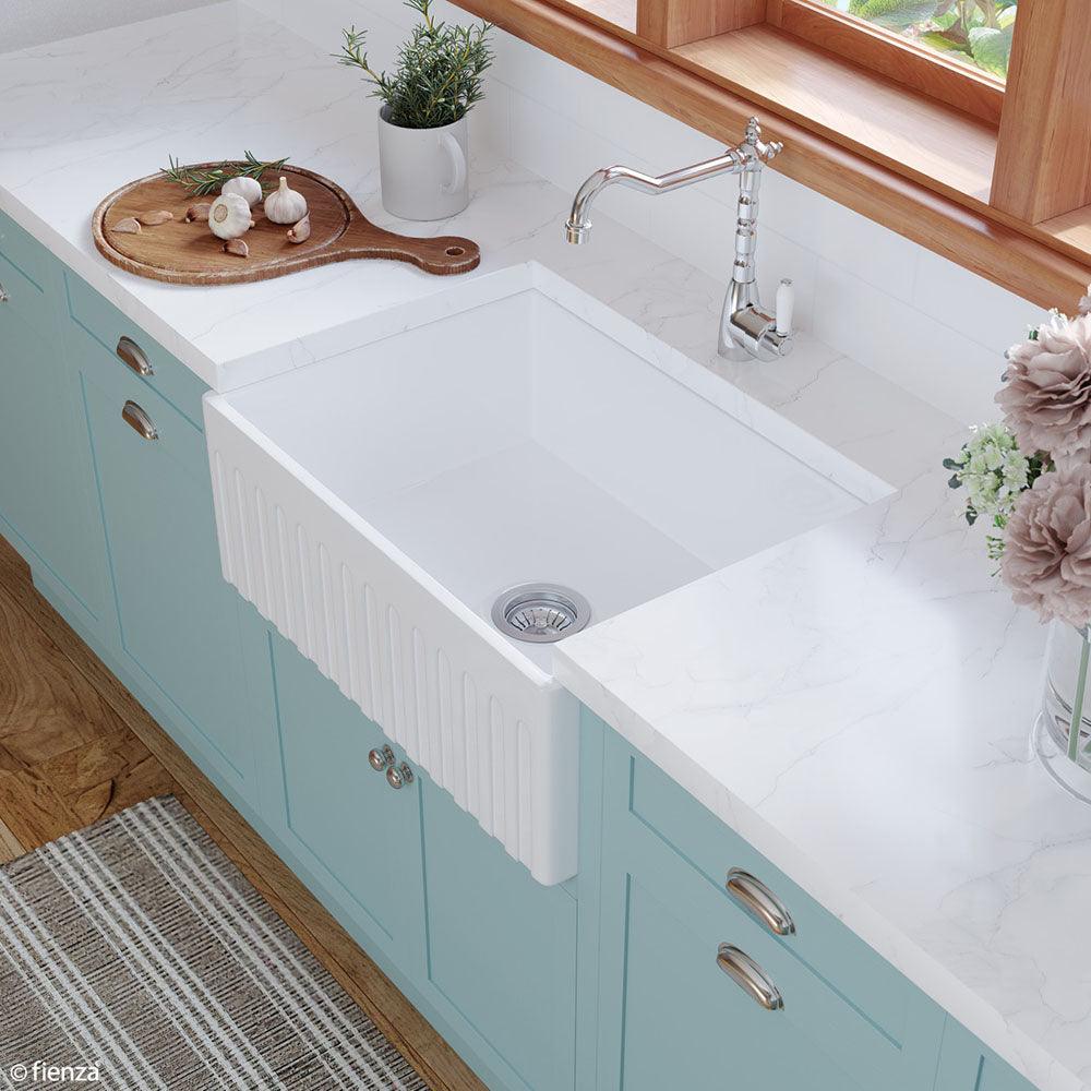 Fienza Charlton Single Butler Sink, Small - Burdens Plumbing