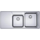 Franke Bell Inset Sink Double Bowl With Drainer 1080Mm Bcx621Lhd