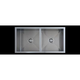 Interchange Uptown Qr2 Double Bowl Sink 875 X 450 X 200 Radius Corner