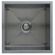 Interchange Uptown Qr400 Single Bowl Sink 450 X 450 X 200 Radius Corner