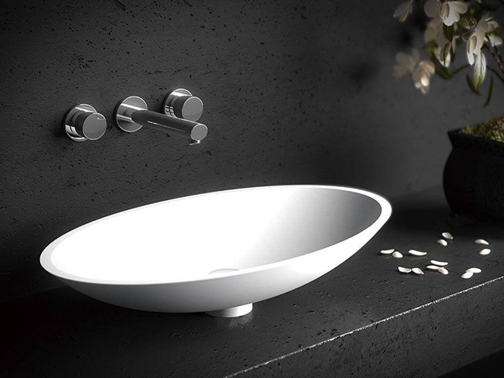 Kaskade Ina BRA01 400 CUTOUT Stone Basin - Burdens Plumbing