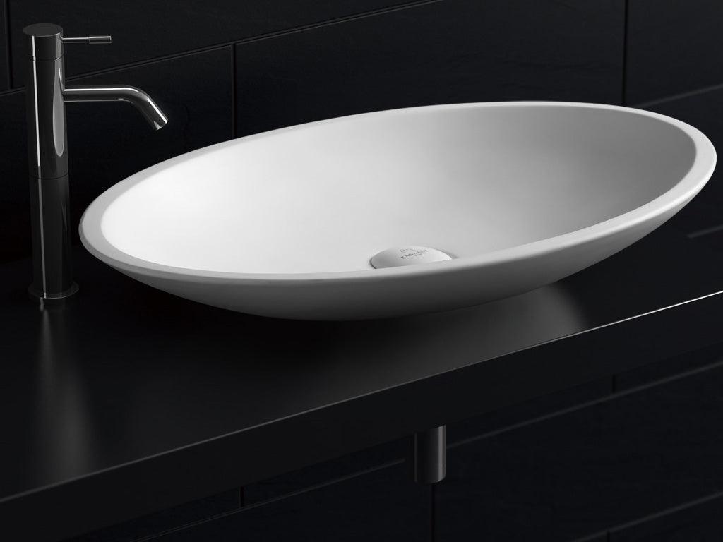 Kaskade Ina BRA01 400 CUTOUT Stone Basin - Burdens Plumbing