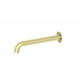Nero Mecca Basin/Bath Spout Only 215mm Brushed Gold