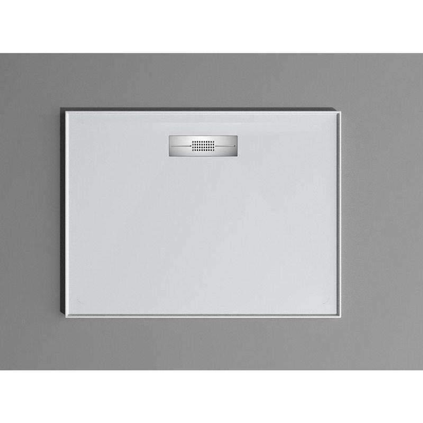Oceano Stonelite Elite Base Rear Outlet S/Steel Grate 900 X 1500