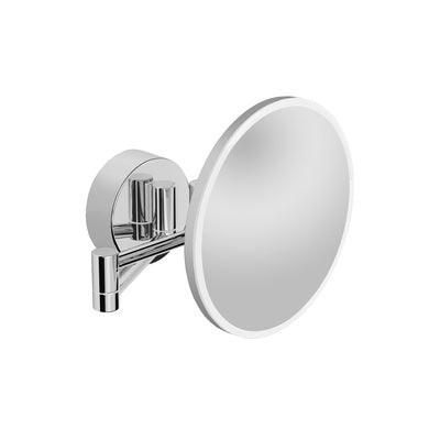 Parisi Tondo Round Magnifying Mirror With Led Light Ne185 - Burdens Plumbing