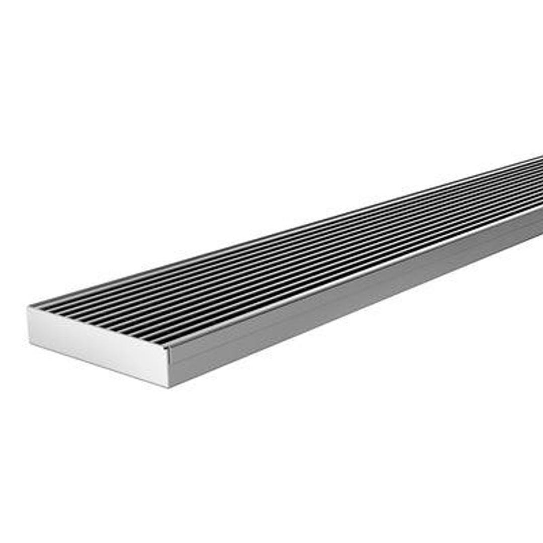 Phoenix Flat Channel Drain Hg 100 X 600mm Outlet 90mm Stainless Steel 200-2215-51