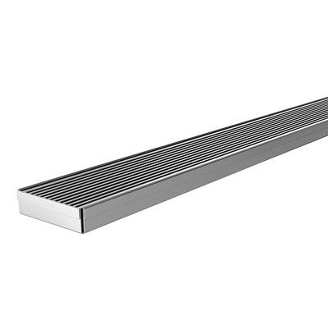 Phoenix Flat Channel Drain Hg 75 X 1200mm Outlet 65mm Stainless Steel 200-2143-51