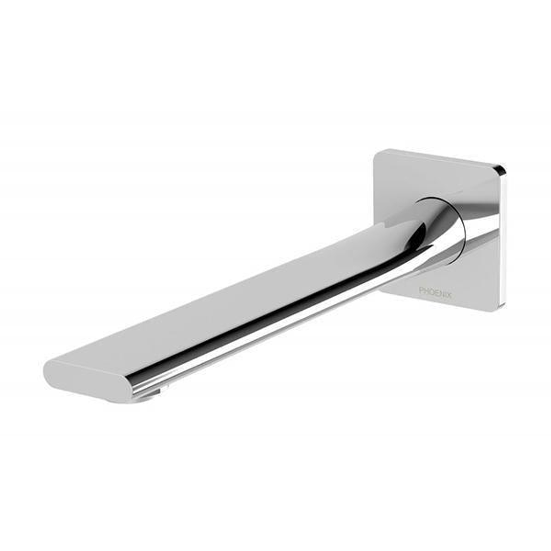 Phoenix Teel Wall Basin Outlet 200mm - Chrome