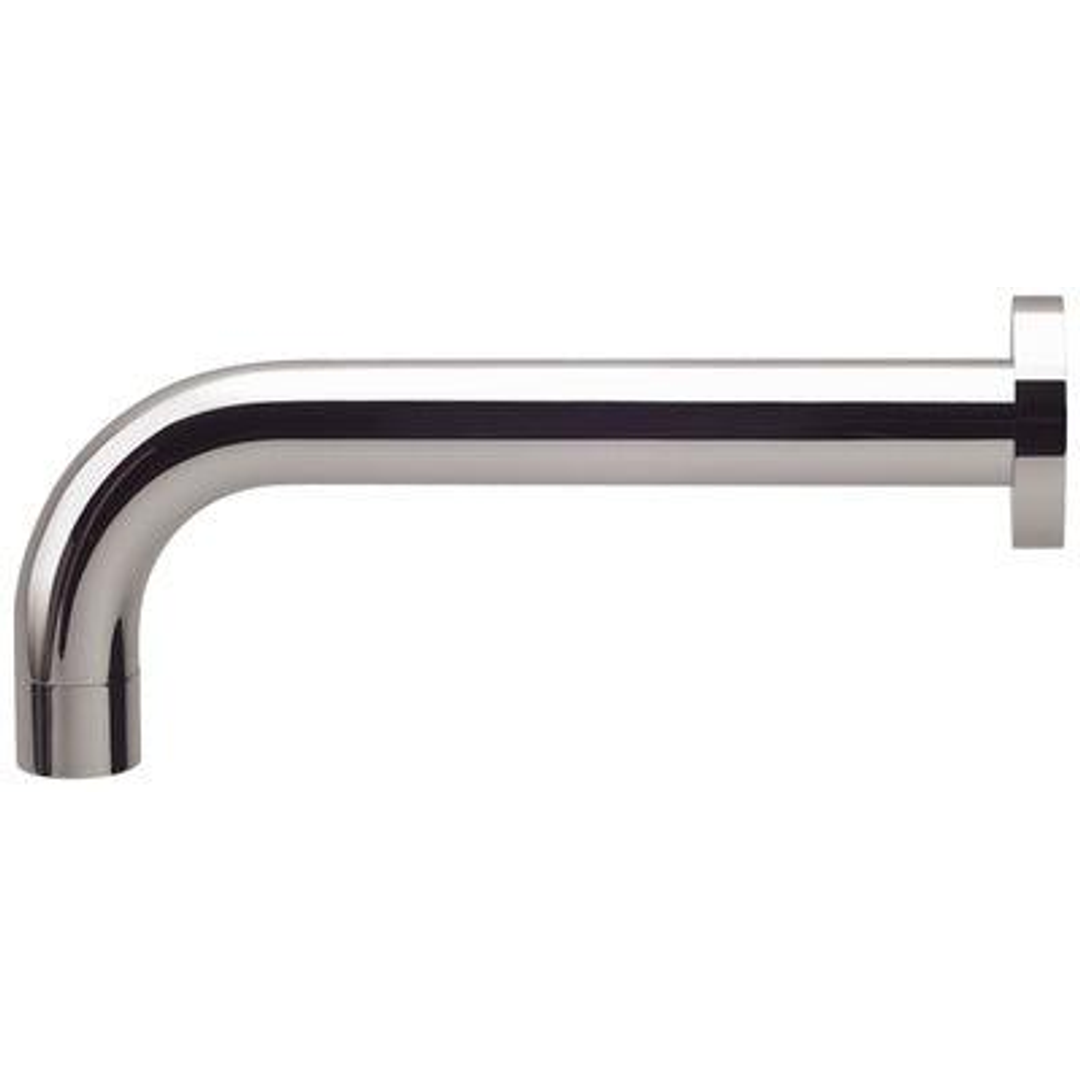 Phoenix Vivid Wall Basin Outlet 200Mm Curved - Chrome