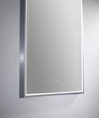 Remer Arch 500D Gun Metal Led Mirror 510H X 910W X 40D Ar50D-Gm - Burdens Plumbing