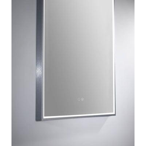 Remer Arch 500D Gun Metal Led Mirror 510H X 910W X 40D Ar50D-Gm