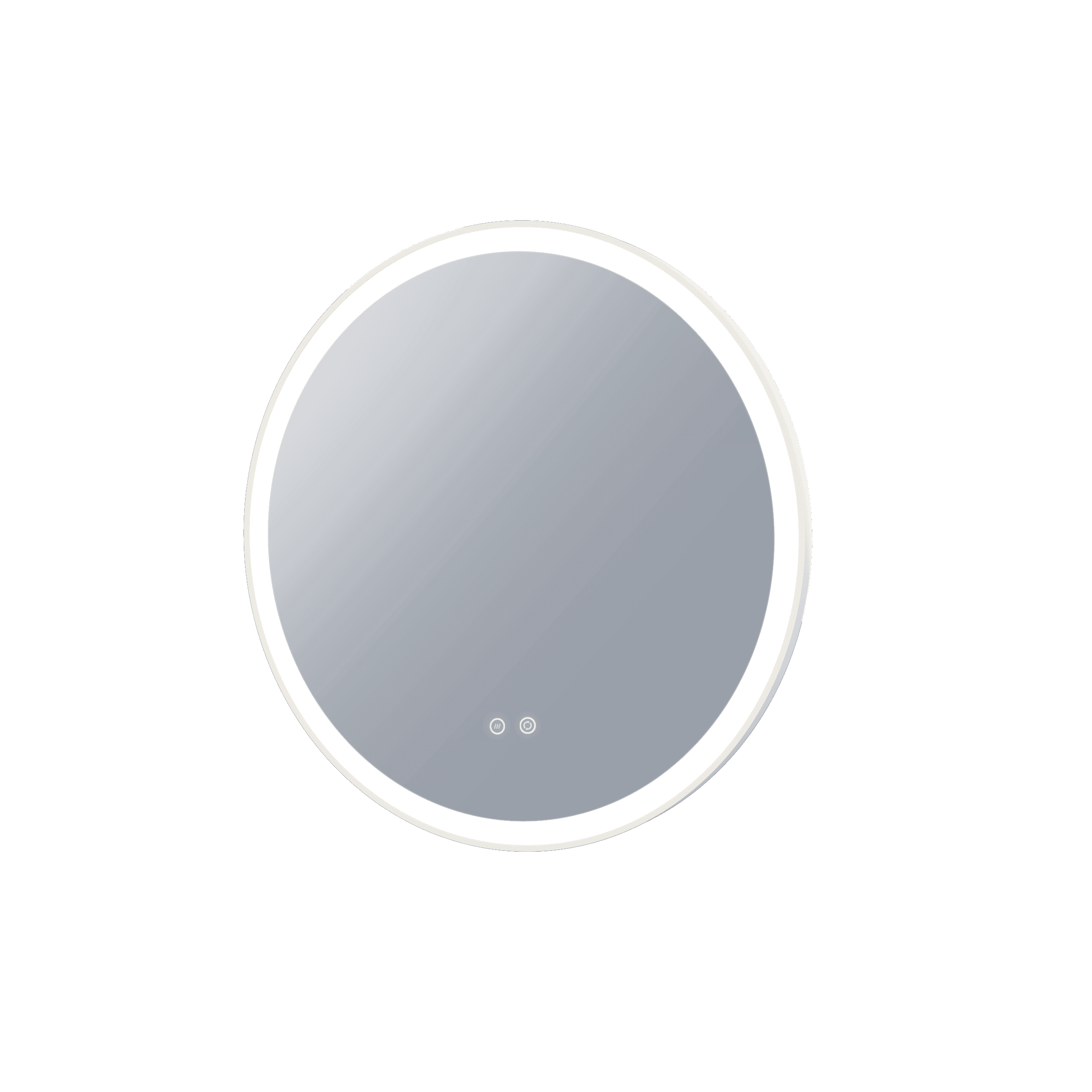 Remer Eclipse 800 White Led Mirror 800W X 800H X 33D E80D-Mw - Burdens Plumbing