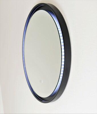 Remer Eclipse Flex 600 Black Led Mirror 600W X 600H X 33D E60Dd-Mb - Burdens Plumbing