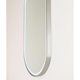 Remer Gatsby 450 Brushed Nickel Led Mirror 460W X 910H X 40H G4590D-Bn