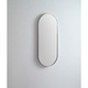 Remer Modern Oblong 460X1210 Brushed Nickel Mirror 460W X 1210H X 40D Mo46121-Bn