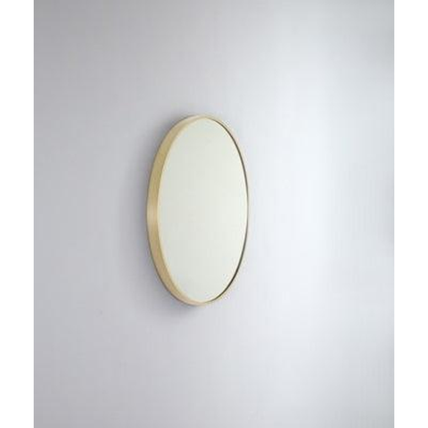 Remer Modern Round 610W X 610H X 40D - Brushed Brass