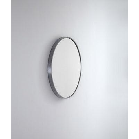 Remer Modern Round 610 Gun Metal Mirror 610W X 610H X 40D Mr61-Gm