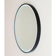 Remer Sphere 800 Matt Black Led Mirror 810W X 810H X 40D S80-Mb