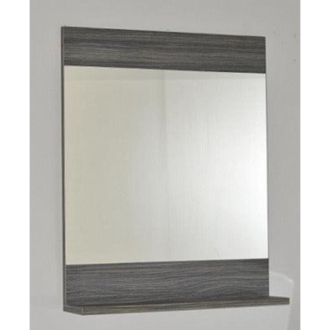 Rifco Cube 600 Mirror With Integrated Timber Shelf