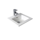 Seima Chios Vanity Inset Square Basin 410 X 400 3 Tap Hole  White