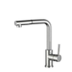 Streamline Axus Pin Lever Pull Out Spray Sink Mixer Brushed Gun Metal