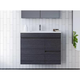 TIMBERLINE BARGO VANITY 750MM CENTRE WG BASIN SILKSURFACE UC TOP WALL HUNG
