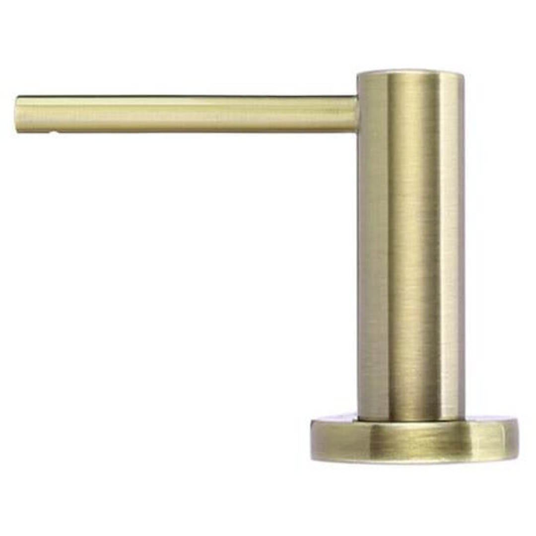 Meir Round Soap Dispenser Tiger Bronze