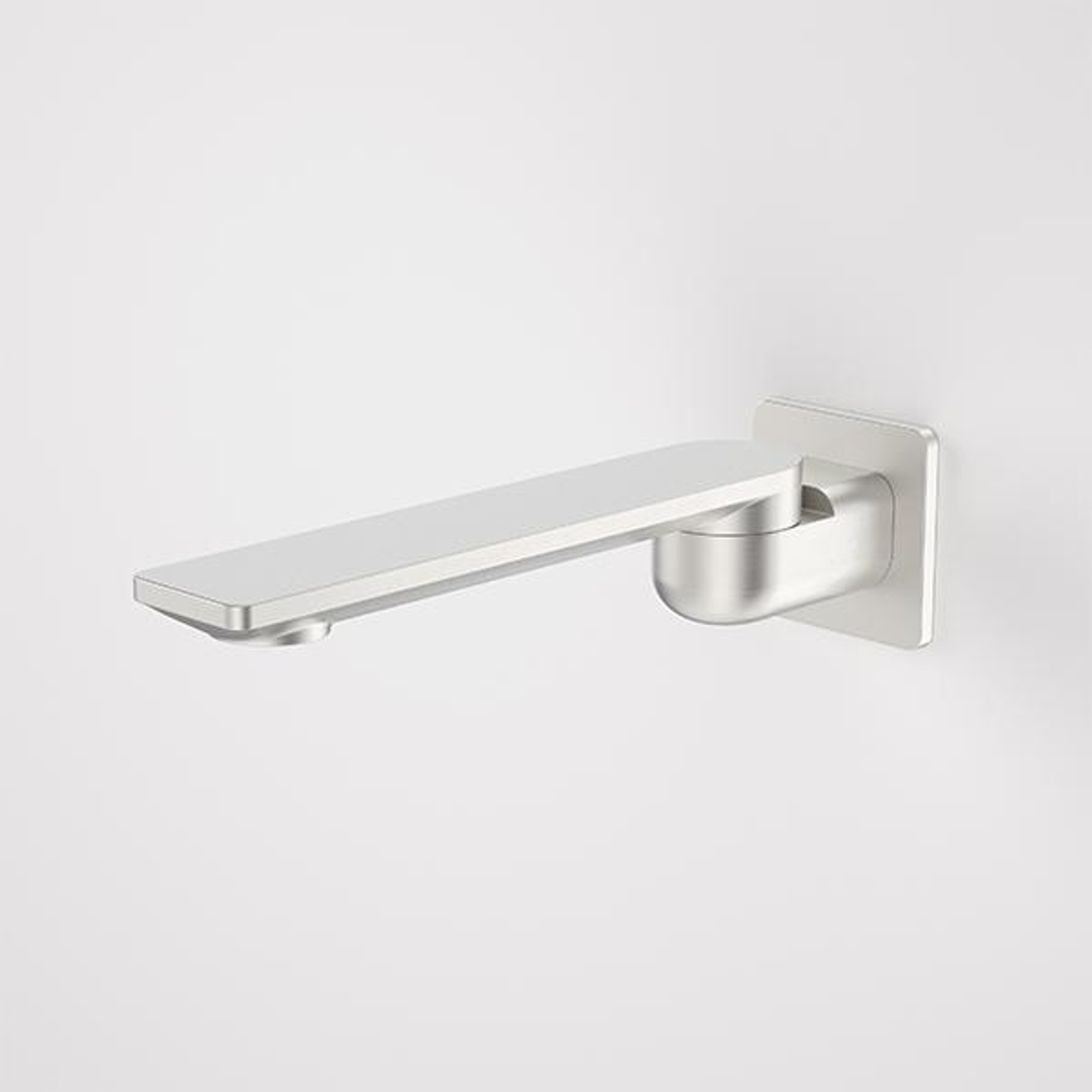 Caroma Urbane II 220mm Square Bath Swivel Outlet Brushed Nickel