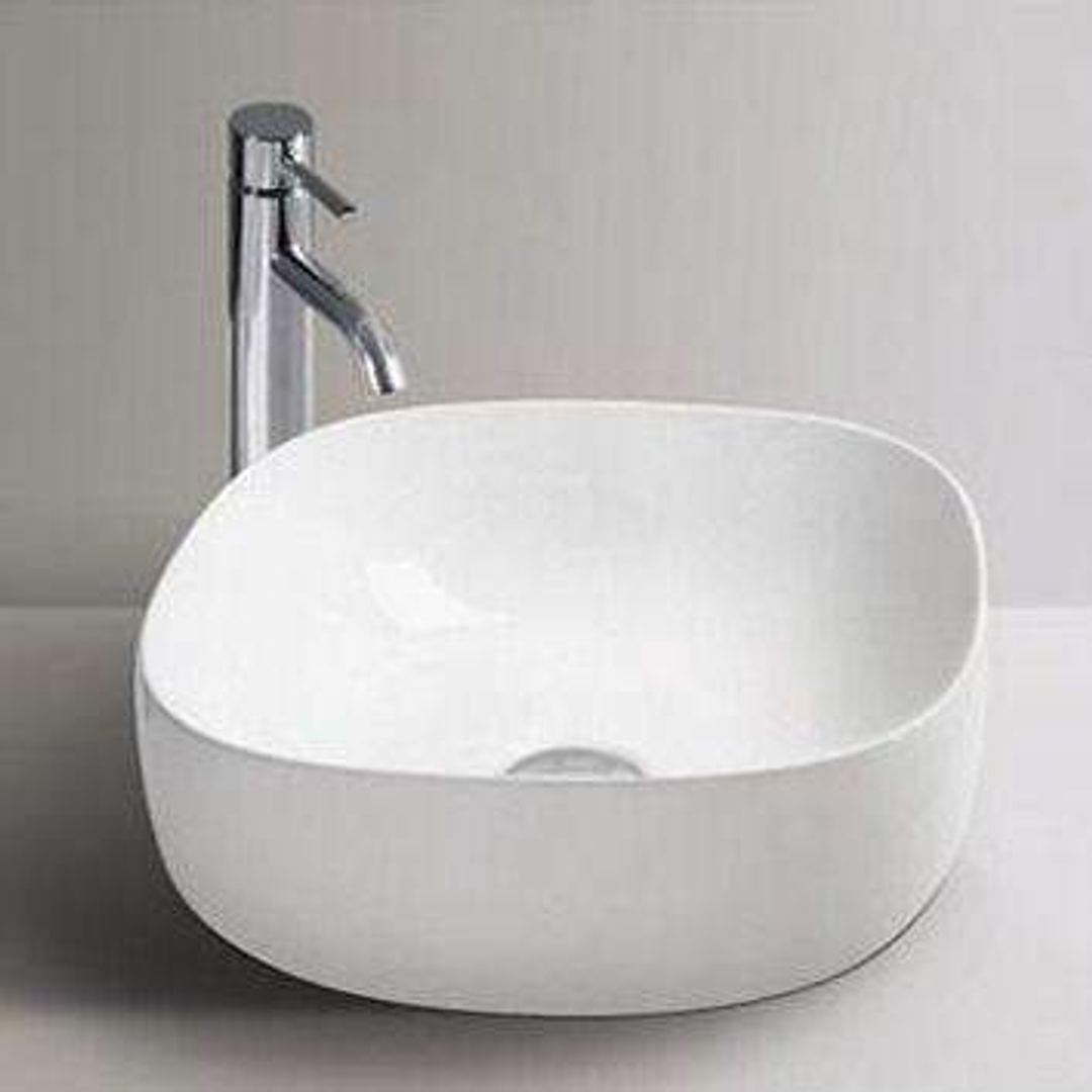 Rf Essence 400mm Above Counter Basin  Nth White