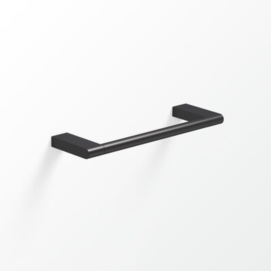 Artizen Towel Rail Single 23Cm In Matt Black(Avenir P#:Arstr230 Mb)