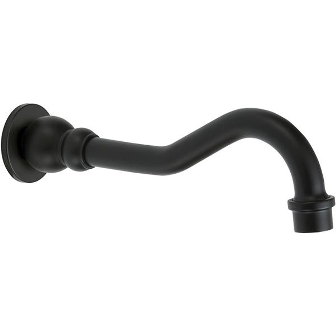 Fienza Lillian Bath Outlet - Matte Black