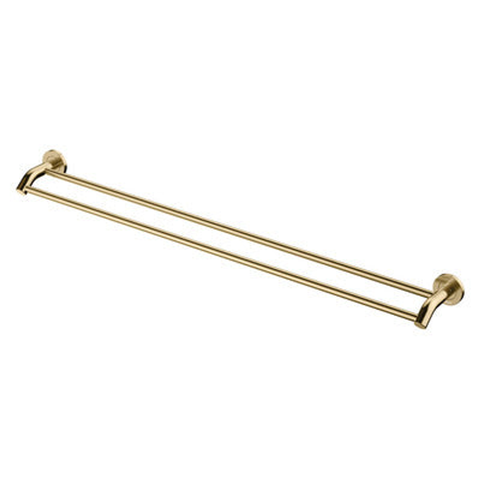 Fienza Kaya Double Towel Rail 900mm - Urban Brass