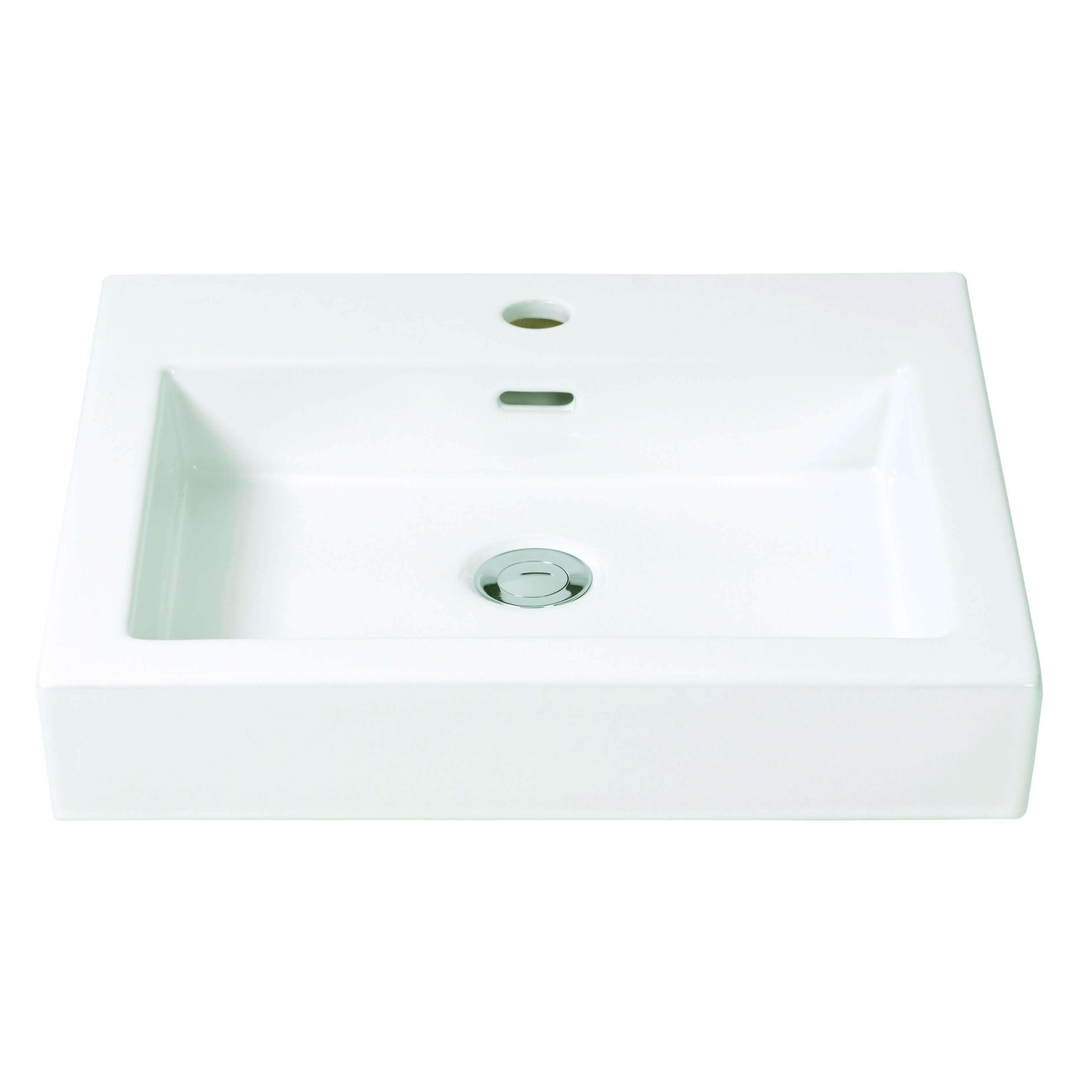 Rf Plaza Above Counter Basin Rect. 485X440X80 7078