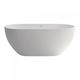 Fienza Nero 1400Mm Stone Bath Solid Surface White St121400