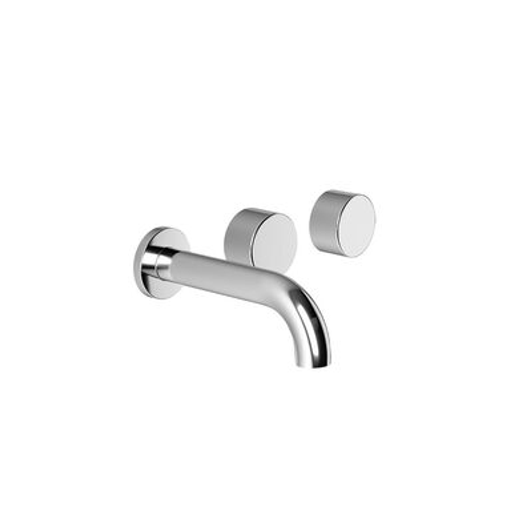 Brodware Halo Wall Set With 150mm Spout And C/Disc Chrome