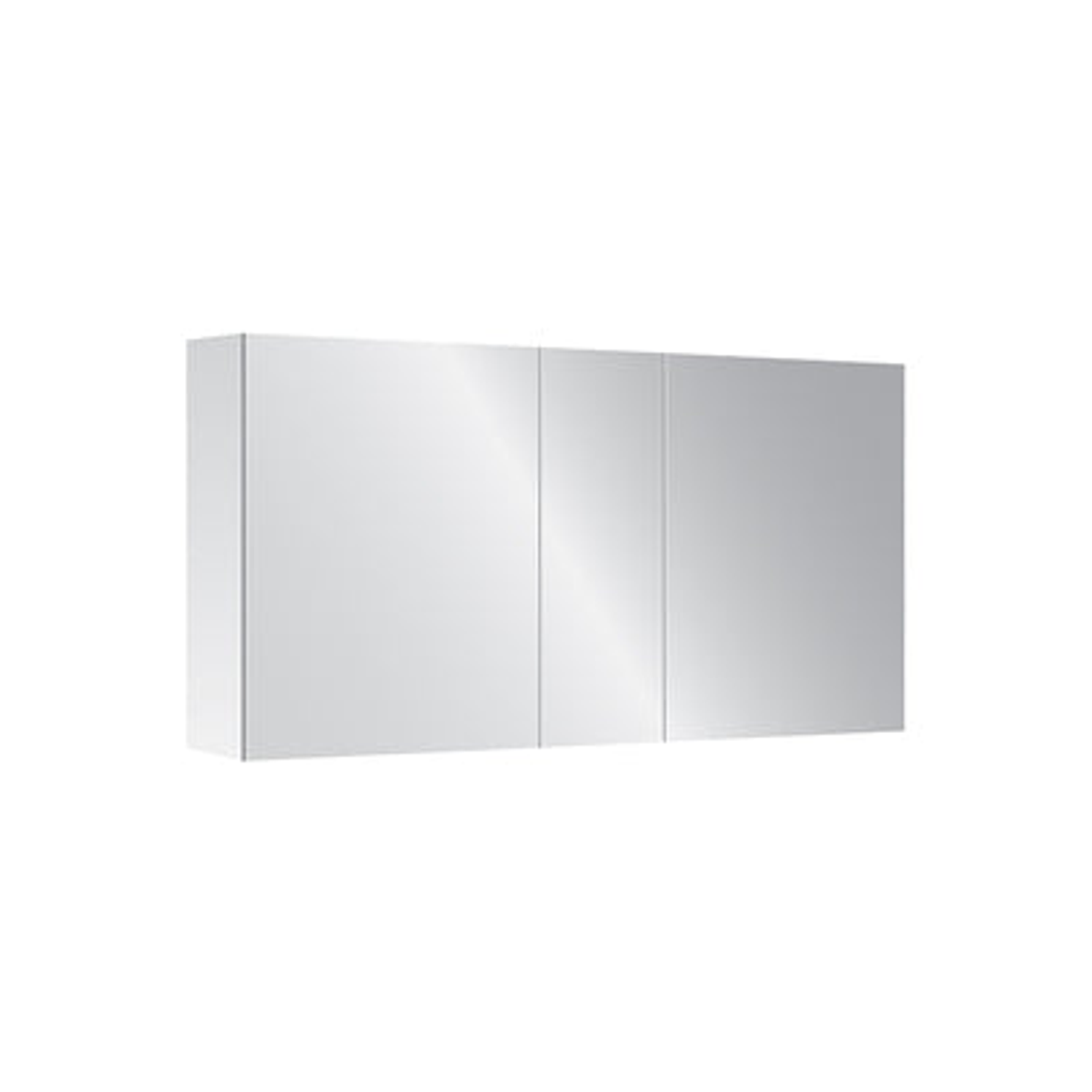 Parisi Pure Bianco 1200 Mirror Cabinet Matt White Pb-1200Ms-Mw