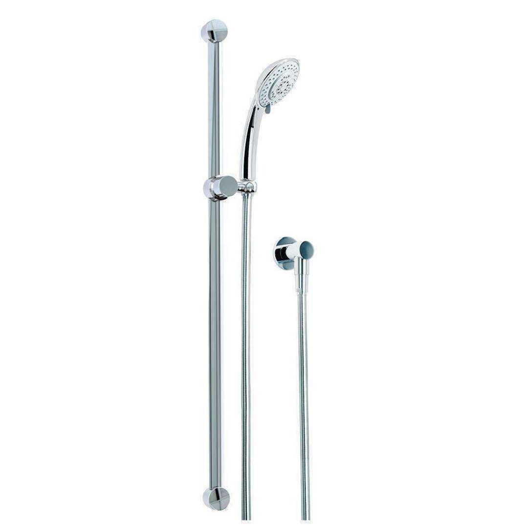 Con-Serv Breeze Pulsator Shower On Crystal Rail Chrome