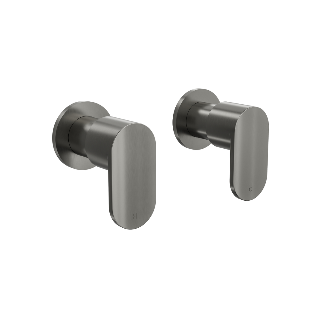 LINSOL Capo Wall Top Assmeblies - Brushed Nickel