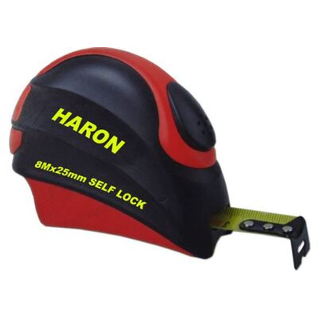 HARON 8MTR X 25MM EXTRA STRENGTH TAPE MEASURE TM825