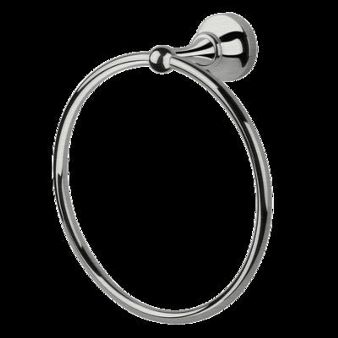 Provincial Towel Ring Brushed Nickel